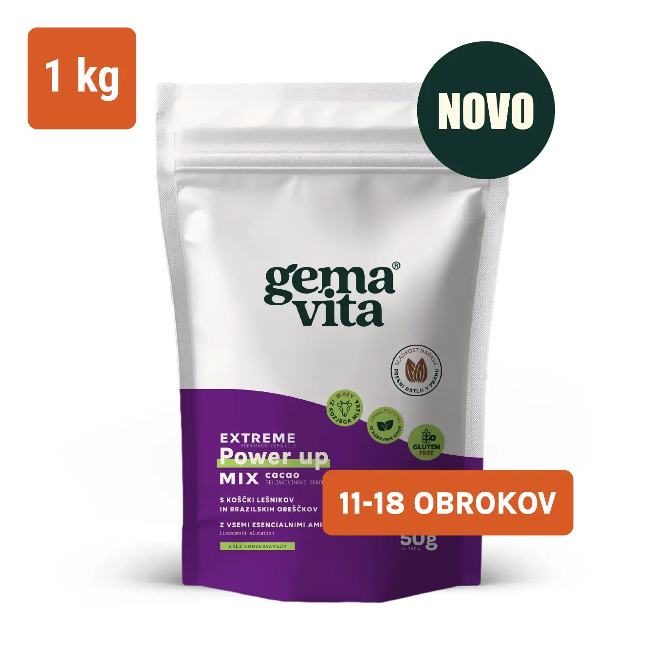 Extreme - Beljakovinski obrok, 1 kg – Naročnina