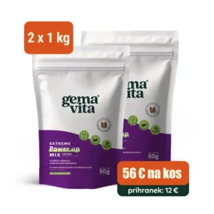 Extreme - Beljakovinski obrok, 2 x 1 kg – Paket