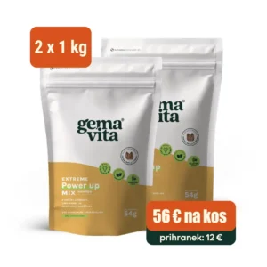 Extreme Vanilija - Beljakovinski obrok, 2 x 1 kg – Paket