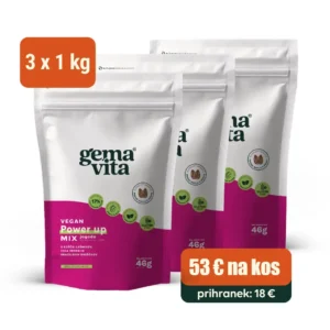 Whey Jagoda - Beljakovinski obrok, 3 x 1 kg – Paket