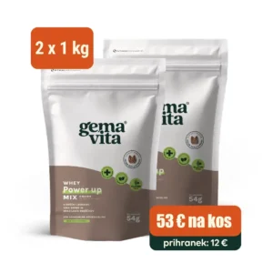 Whey Cacao - Beljakovinski obrok, 2 x 1 kg – Paket
