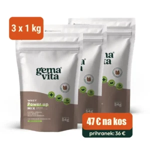 Whey Cacao - Beljakovinski obrok, 3 x 1 kg – Paket